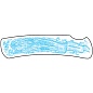 Образец оформления ножа Buck 525, «Чудо-юдо рыба-кит»